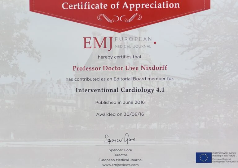 European Medical Journal · Editorial Board 2016